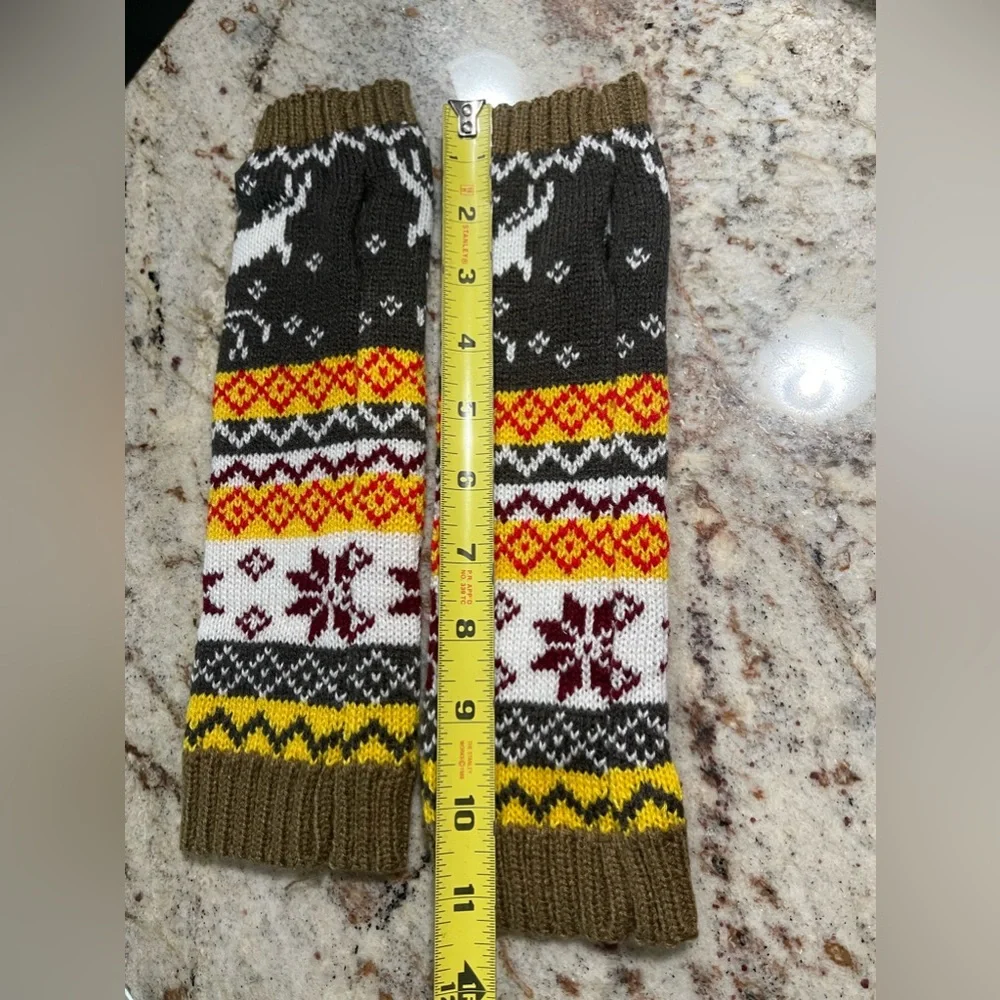 Women’s Arm Warmer Fingerless Gloves Not Tag New